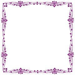 Decorative vintage frame,  Border square shape, Old backgrounds, Artistic Frame or Border,