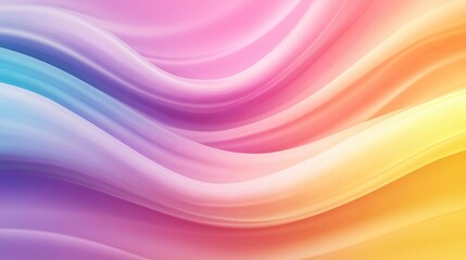 Obraz premium Colorful abstract waves in vibrant hues creating a dynamic visual experience. Generative AI
