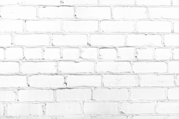 Texture white brick wall on a transparent background.