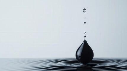 Water droplets splashing off a spinning object in midair, spinning splash, dynamic droplet capture