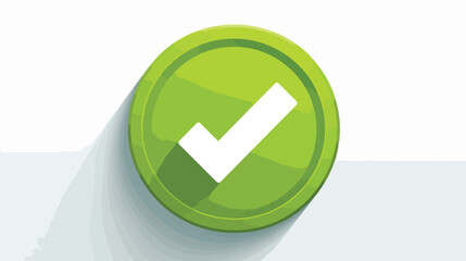 Professional Check Mark Checkbox Icon Vector for Projects and Presentations