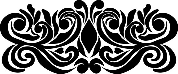 Elegant Floral Ornament