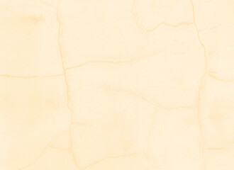 yellowed old paper in folds. 