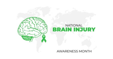 brain injury awareness month motion video, ideal for brain injury awareness month celebration