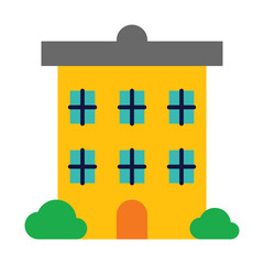 Obraz premium House Architecture of Building Construction Icons