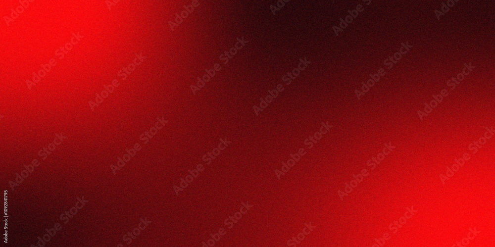 Poster Digital grainy gradient with a colorful soft noise effect. Vintage Grunge Texture Pattern in dark red Tones for Artful Wallpaper. Gradient blur, noise, grain, texture abstract background design.