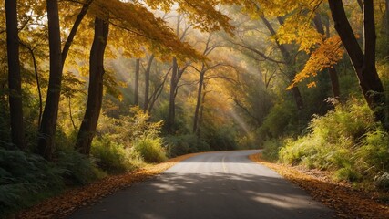 Fototapeta premium Path in the forest