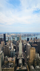 Fototapeta premium Panorama miasta New York