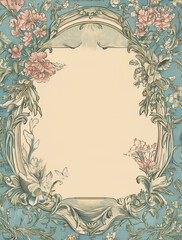 wedding backdrop, wedding invitation, wedding frame, vintage illustration, flower frame, save the date, vintage watercolor