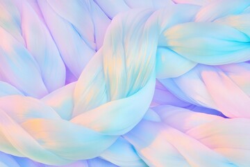 Fototapeta premium 色とりどりの糸が編まれた美しいパターンが特徴の背景