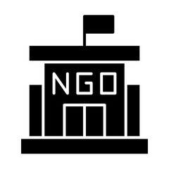 Non Goverment Organization Icon, NGO symbol