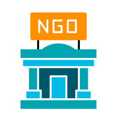 Non Goverment Organization Icon, NGO symbol