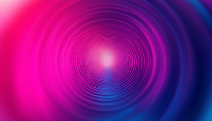 Obraz premium Neon Pink to Midnight Blue Radial Gradient