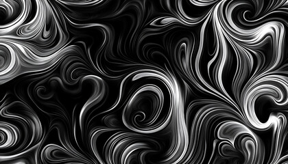 Black Swirl Pattern