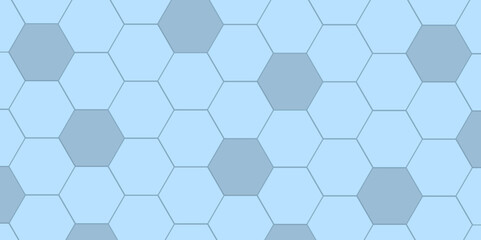 Abstract hexagon mesh pattern blue light design modern background. geometric hexagonal figures in the form of honeycombs. Geometric Blue Mosaic Abstract background Fabric. Decorative. Ornament, Vector