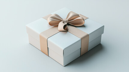 Minimalist gift box - simple gift packaging