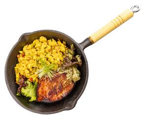 Grilled pork chop or cutlet