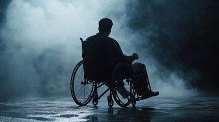 Obraz premium Empowering individuals with mobility disorders