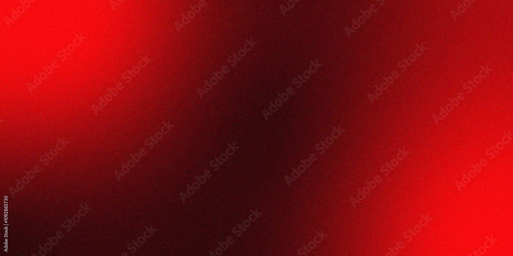 Aufkleber Digital grainy gradient with a colorful soft noise effect. Vintage Grunge Texture Pattern in dark red Tones for Artful Wallpaper. Gradient blur, noise, grain, texture abstract background design.