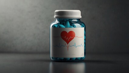 Heart Health: The Power of Blue Pills in a Clear Jar