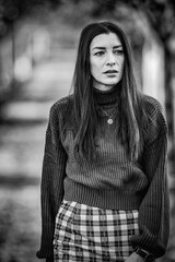 Naklejka premium portrait of a woman
