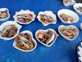 Ceviche on Essaouira Port