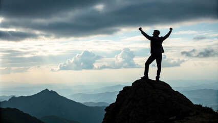 silhouette of a person