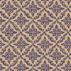 medallion watercolor damask repeat pattern vector file boho design