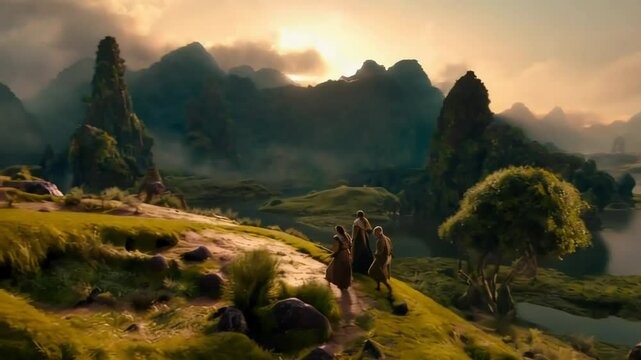 Explore mystical landscapes that are steeped in legends and folklore, capturing their enchanting beauty.
