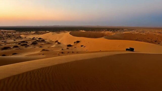 Document the unique beauty and ecology of desert landscapes, exploring activities like dune bashing or stargazing in arid regions.
