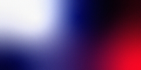 New Colorful Gradient Against Soft, Pastel Background. abstract red white blue tricolor flag gradient background . gradient background with grainy texture, Smooth transitions of iridescent colors, 