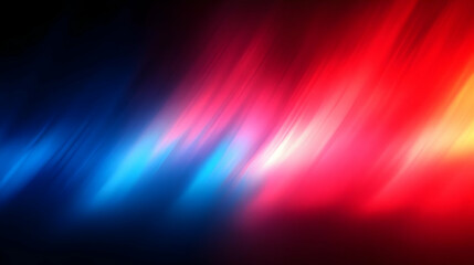 Vibrant Hues: Abstract Red & Blue Light Streaks