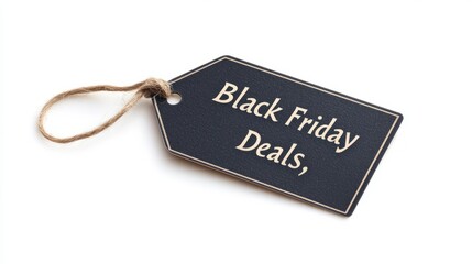 For Black Friday design with  isolated on white