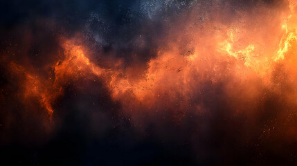 Naklejka premium Fiery Abstract Art: Texture, Color, and Design