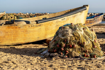 Bateau de pêche en Tunisie