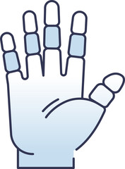 Illustration of a robotic hand symbolizing technology and innovation.