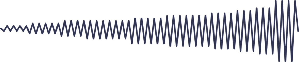 Seismic wave pattern illustrating energy propagation.
