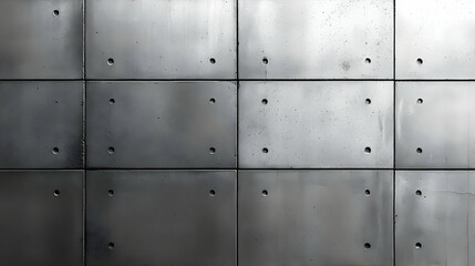 Fototapeta premium Concrete Panels: Textured Gray Walls, Modern Architecture Design
