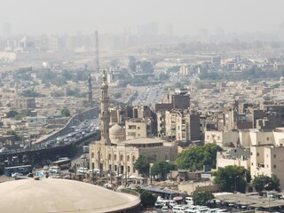 Obraz premium The city view of Cairo city, capital city of Egypt