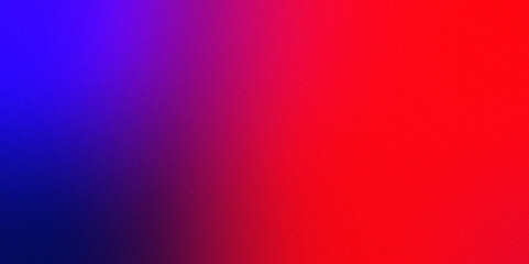 Abstract noise background with a red and blue gradient for appealing and modern aesthetic Gradient red blue blur abstract .. Best design for your ad, poster, banner	
