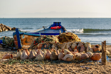 Bateau de pêche en Tunisie
