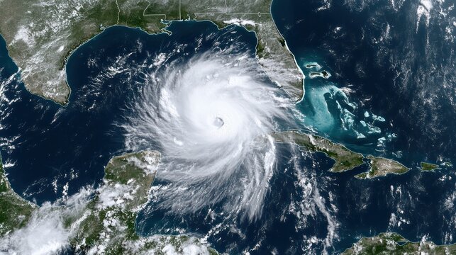 Satellite imaging and AI for early hurricane warning systems, enhancing storm preparedness
