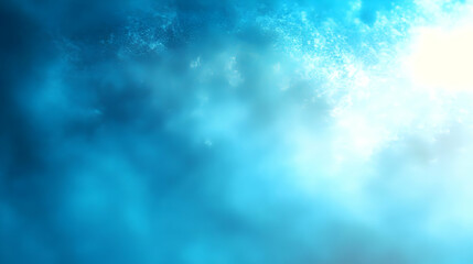 Abstract Blue Texture: Glowing Particles Shimmer, Creates a Serene Atmosphere.