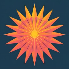 Abstract Geometric Pattern Artwork Abstract geometrical background