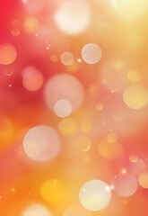 Holiday shiny blurry lights Red abstract blurred light or bokeh for Christmas and Love background Bokeh lights background


