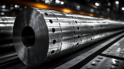  Roll steel sheet texture in industrial