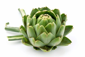 Organically grown green artichoke