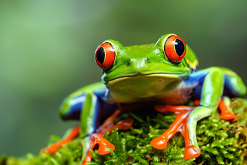 frog close up