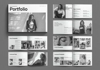 Photography Portfolio Template Landscape