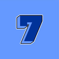 Number seven